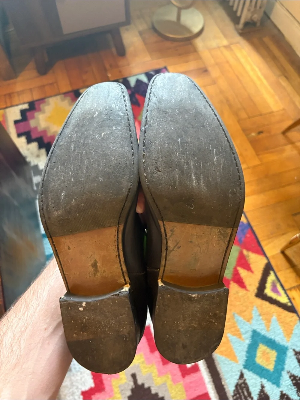FLUEVOG MENS EXECUTOR RIGAS CHELSEA BOOTS